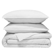 Aqua Cloud Coverlet Set, King, White