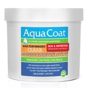 Aqua Coat High Performance Clear Wood Grain Filler   Quart