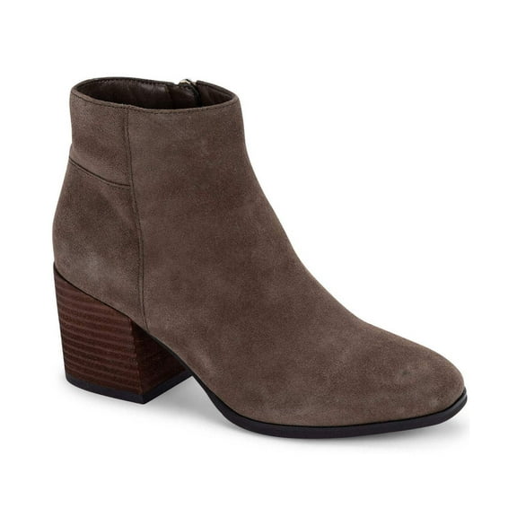 Aqua College Women's Taupe Suede Skyler Waterproof Booties