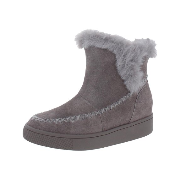 Aqua College Womens Anka Suede Faux Fur Winter & Snow Boots