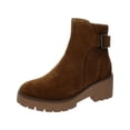 thumbnail image 1 of Aqua College Womens Desiree  Zipper Suede Booties, 1 of 3
