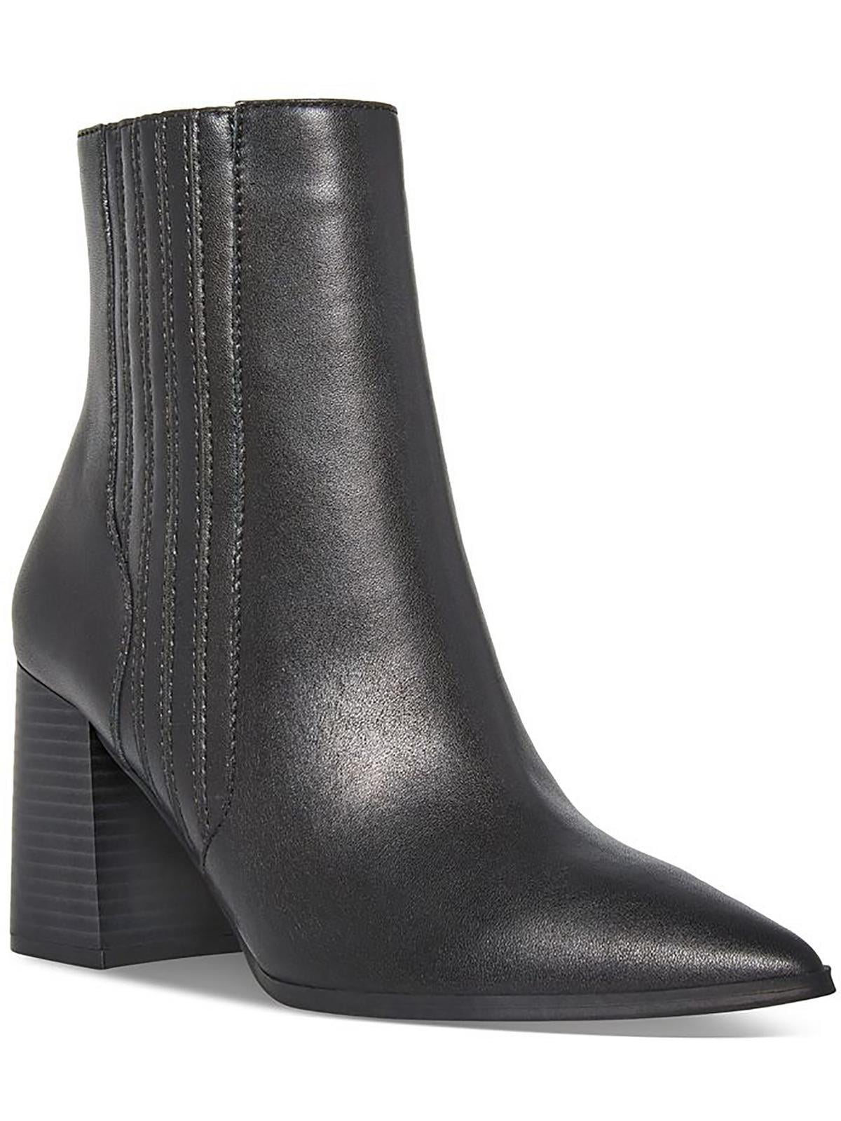 Aqua College Womens Iconic Leather Pointed Toe Booties - Walmart.com