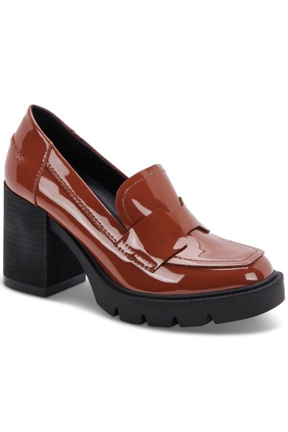 Womens Jonnie Waterproof Bloc Cognac Pat 11M