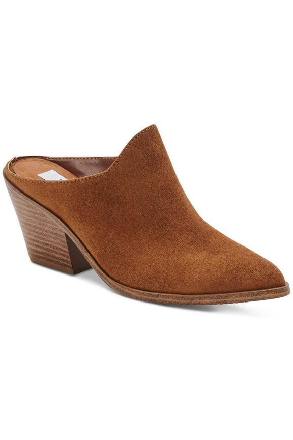 Womens Nia  Suede Slip On Mules
