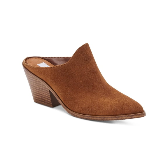 Aqua College Womens Nia Suede Slip On Mules