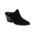 thumbnail image 1 of Aqua College Womens Nia  Suede Slip On Mules, 1 of 5