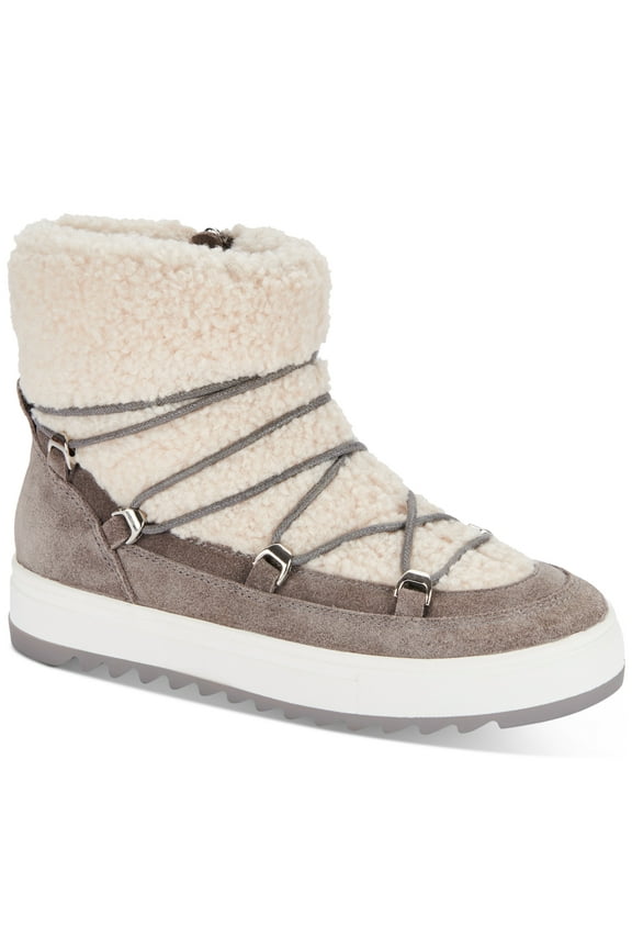 Womens Sachi Cold-Weather Boo Grey Suede 8M