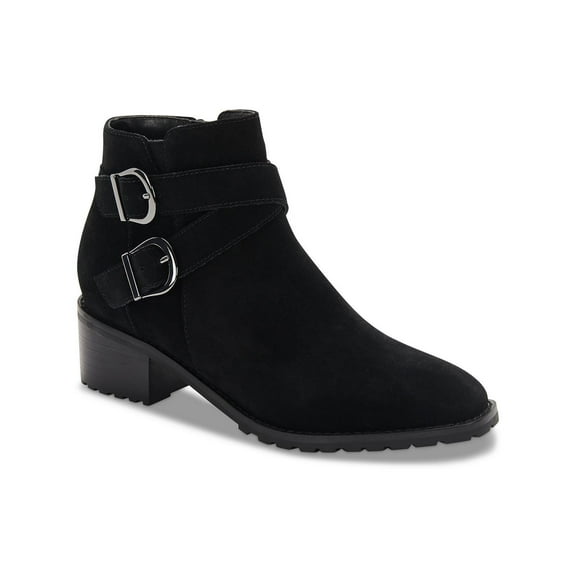 Aqua College Womens Sela Suede Zipper Booties