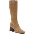 thumbnail image 1 of Aqua College Womens Tori Suede Waterproof Knee-High Boots, 1 of 3