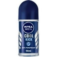 thumbnail image 1 of Aqua Cool Kick Deodorant for Men 50 Ml Nivea Roll-On, 1 of 8