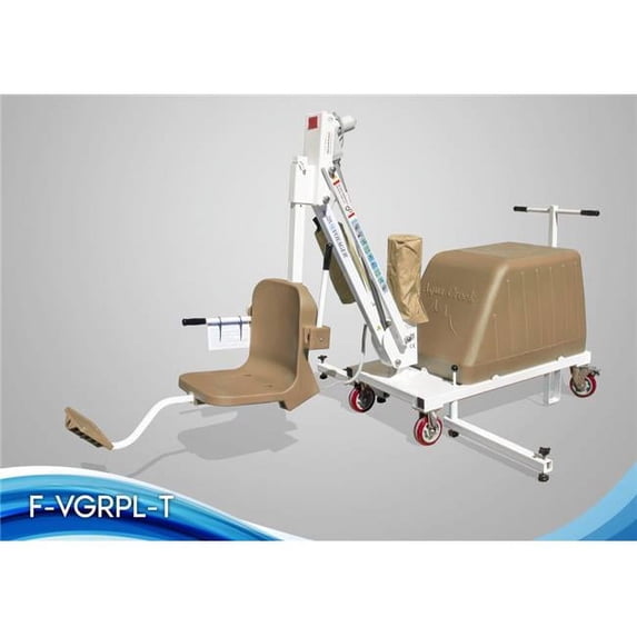 Aqua Creek F-VGRPL-T 325 lbs Mighty Voyager Lift, White & Tan