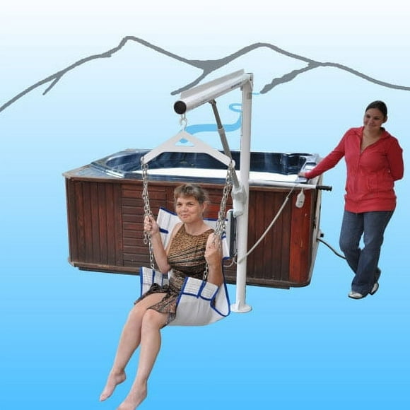 Aqua Creek Products F-190PHBL Super Power EZ Lift with Anchor - 400lb Capacity - with Upgrade Package