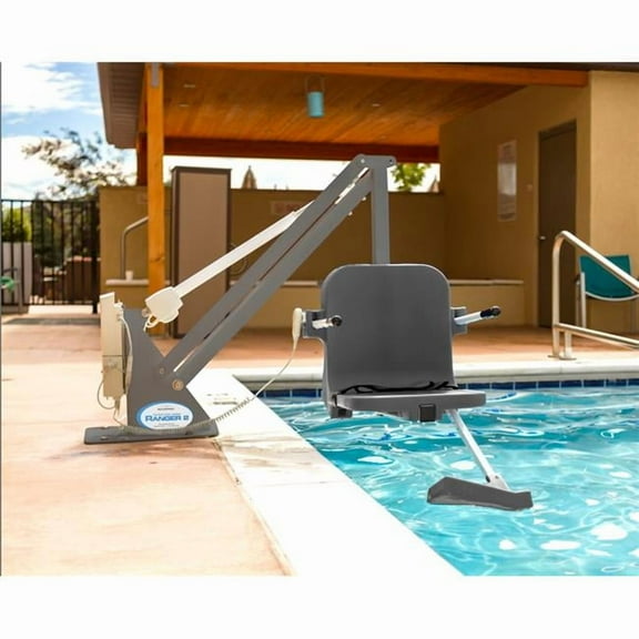 Aqua Creek Products F-RNGR2-G 350 lbs Ranger 2 Lift without Anchor, White with Gray Seat