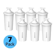 AQUA CREST CF06A Replacement for Brita® Filter, Brita® Water Pitchers and Dispensers, Classic OB03, Mavea® 107007, and More, NSF Certified Pitcher Water Filter,