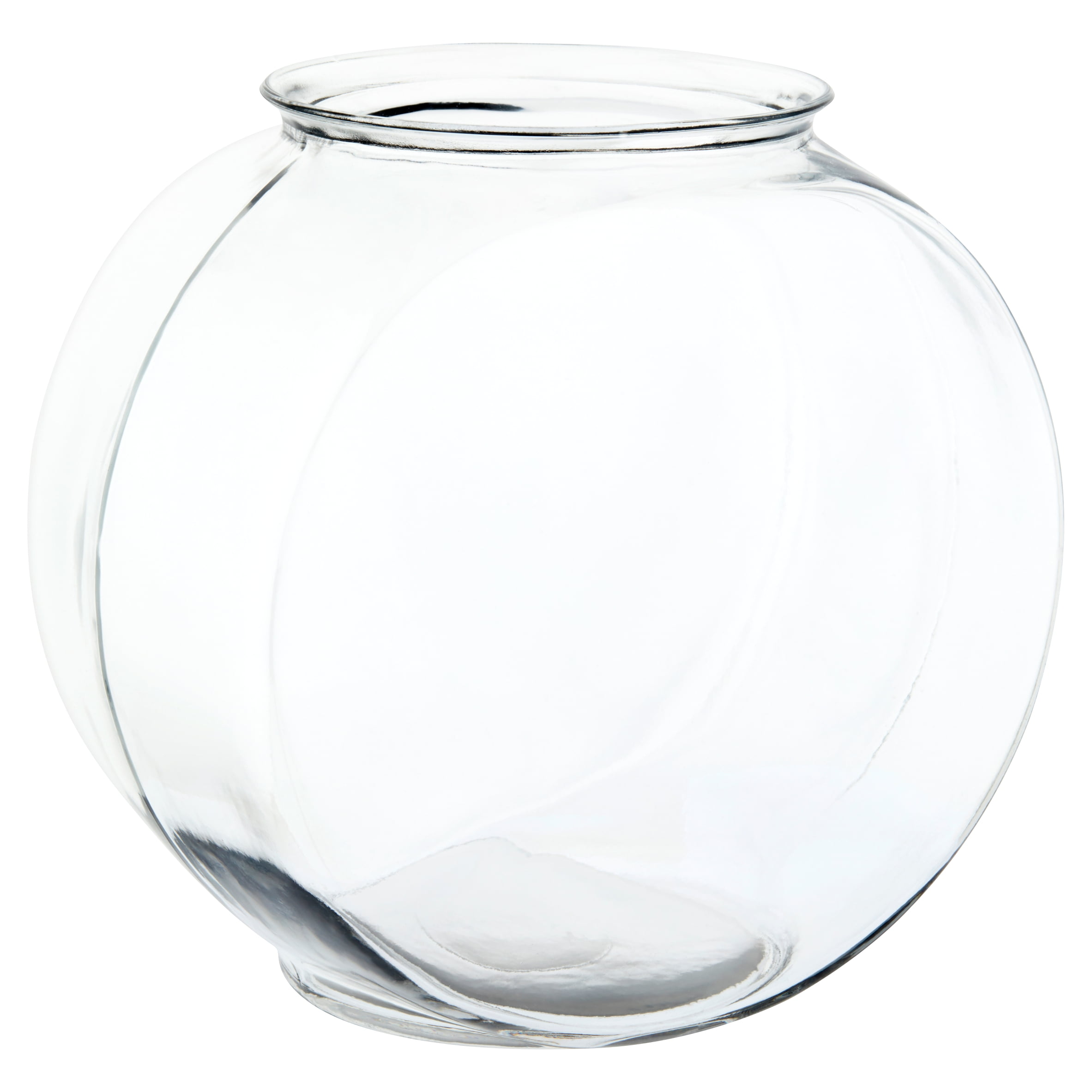 Aqua Culture 2-Gallon Glass Drum Fish Bowl - Walmart.Com