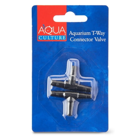 Aqua Culture Aquarium T-Way Connector Valve