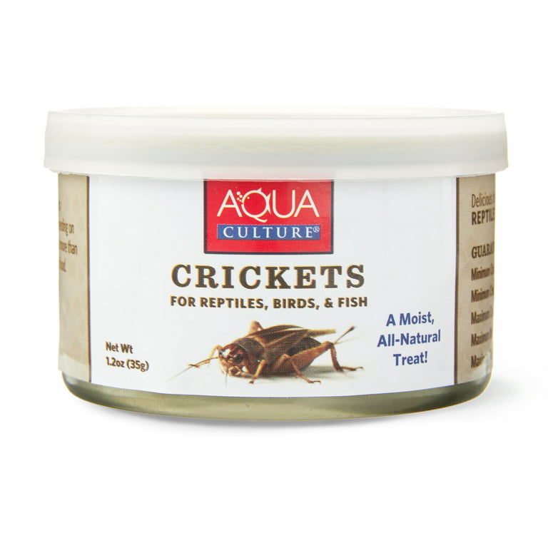 Aqua Culture Crickets 1.2 oz 