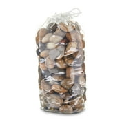 Aqua Culture Fish Aquarium Gravel Mix, Large Brown River Rock, 38 oz