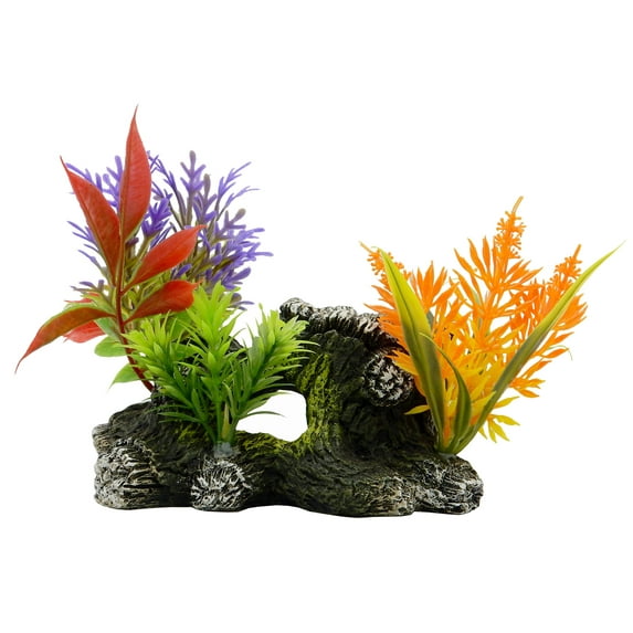 Aqua Culture Medium Wood Aquarium Ornament - Multicolor