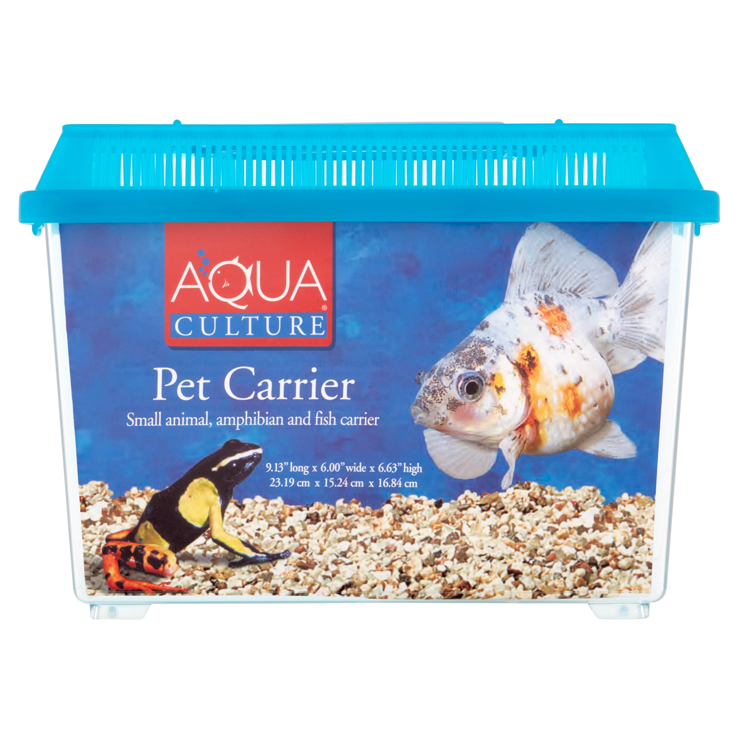 Aqua Culture Pet Carrier for Small Animals, amphibians & Fish