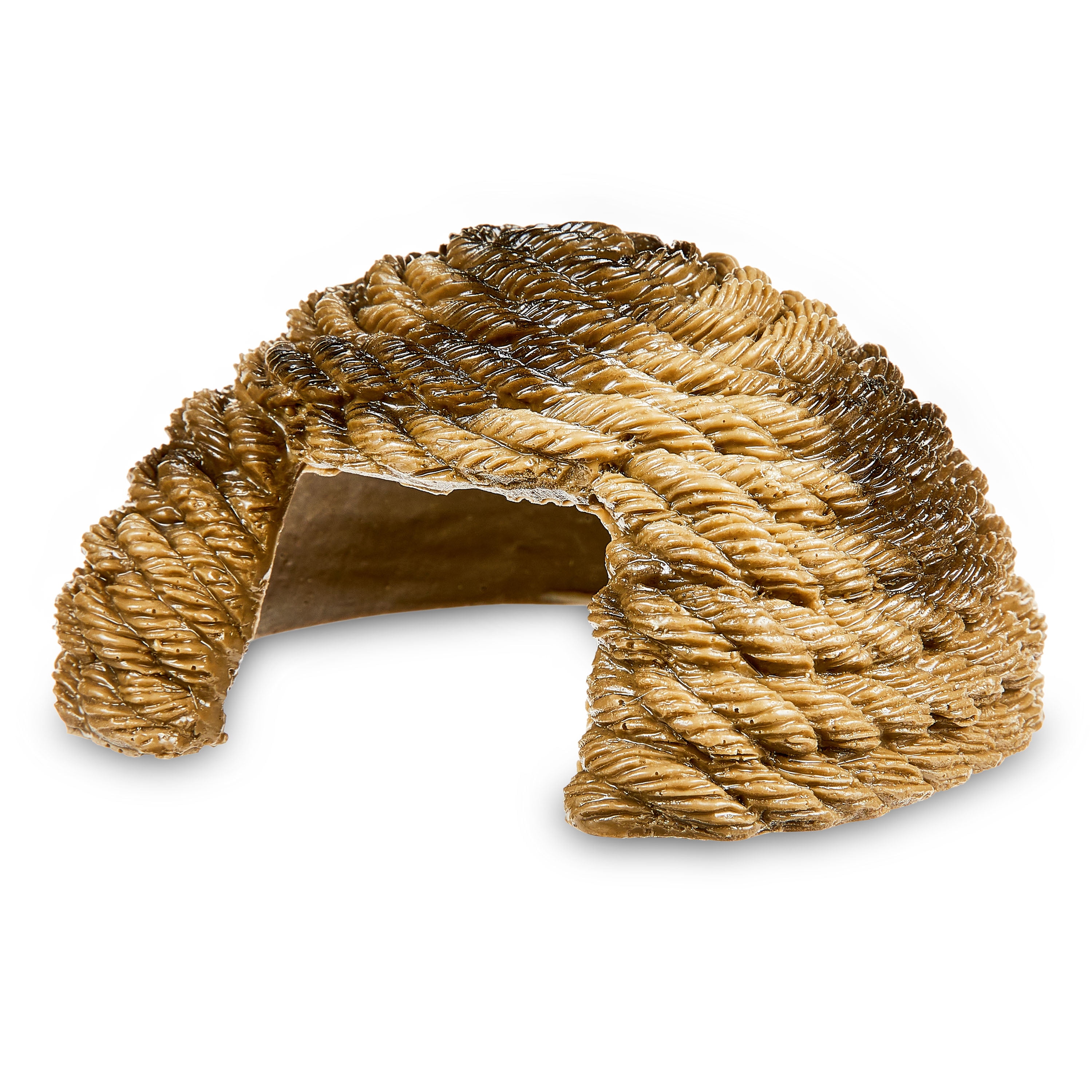Aqua Culture Reptile Rope Cave, Brown, 1 Count