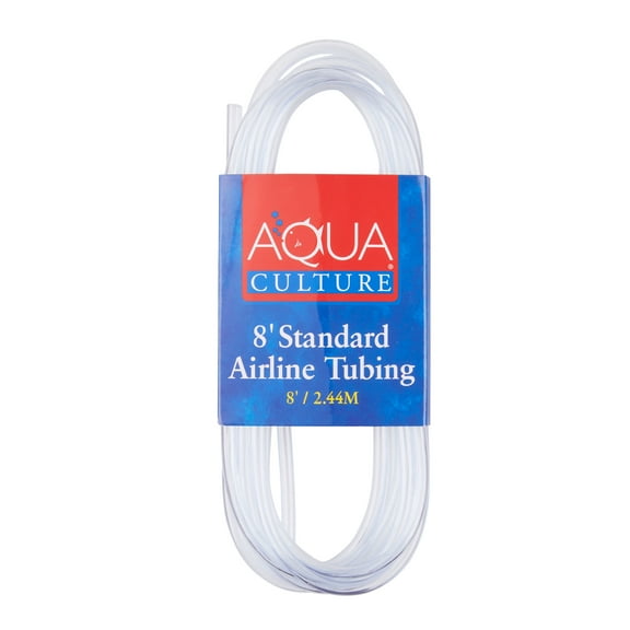 Aqua Culture Standard Aquarium Airline Tubing, 8'