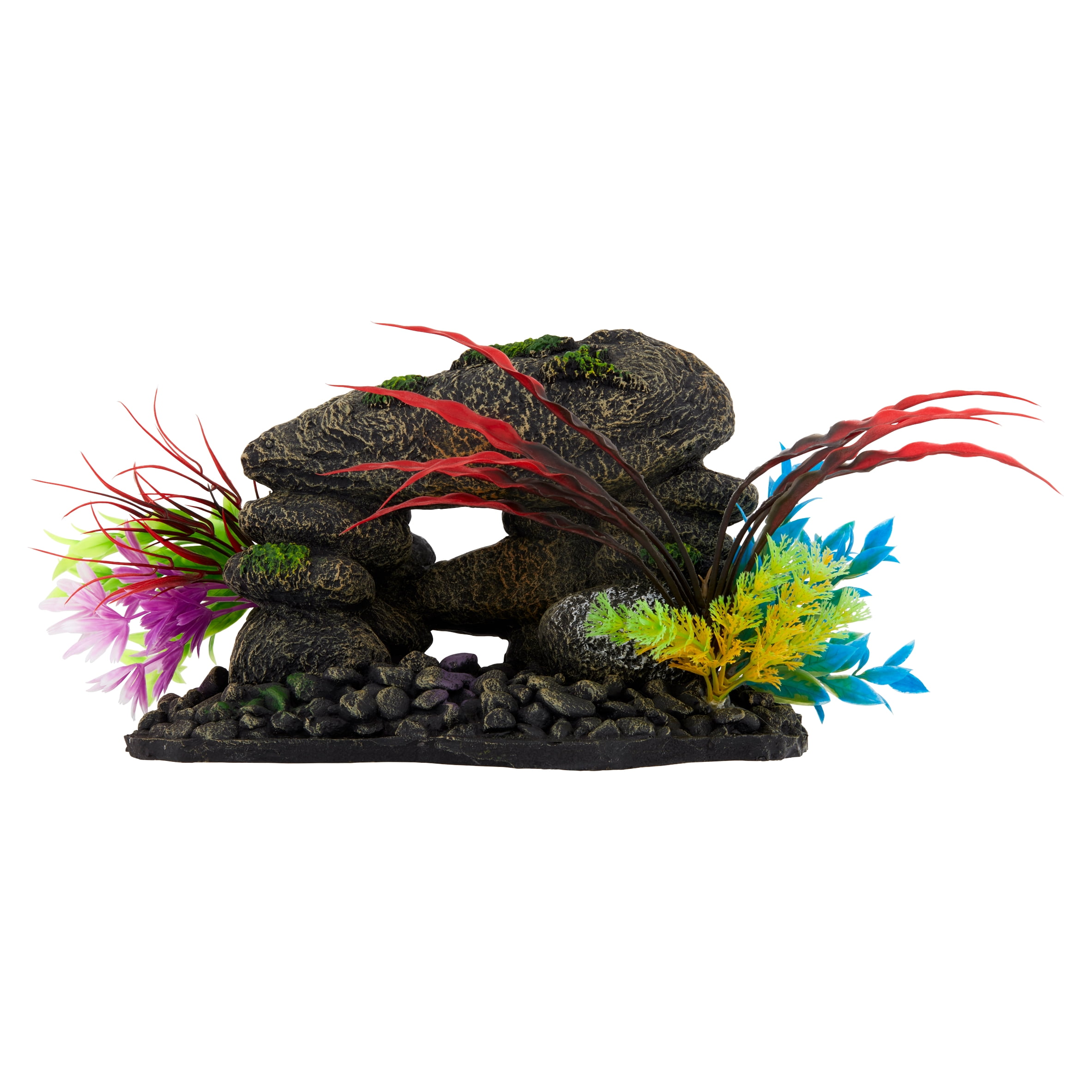 Aqua Culture XXL Wood or Rock Aquarium Ornament, Assorted Item May Vary