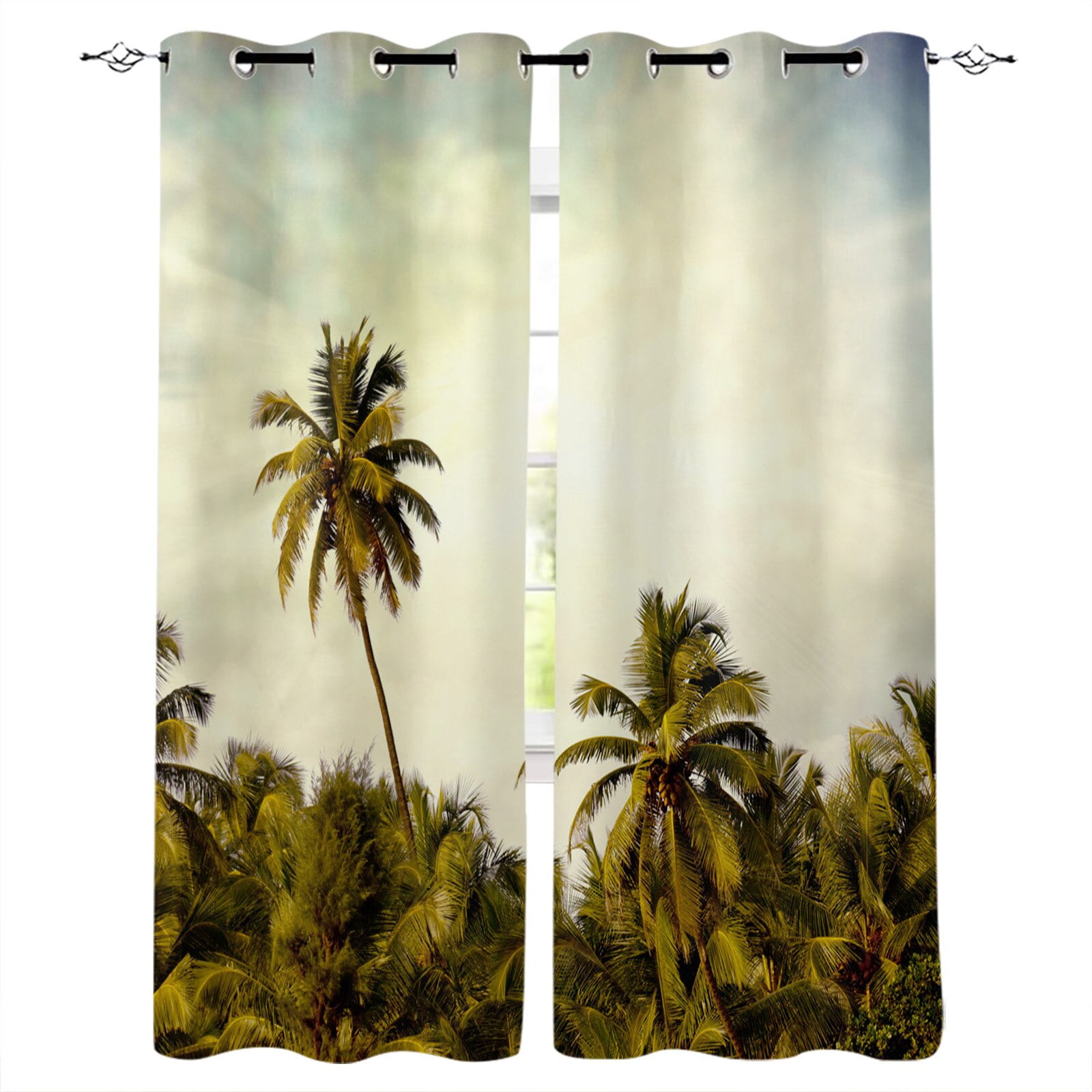 Aqua Curtains Hawaiian Sunrise over Hanauma Bay on Oahu Hawaii s