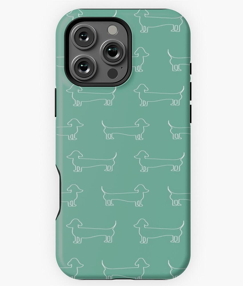 Blingy's For IPhone 17 Pro Case, Adorable Dachshund Dog
