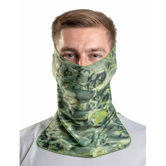 Aqua Design Adjustable Size Multipurpose Face Sports Water Camo Sun Protection Mask Breathing Holes Shield Pro+ Tube