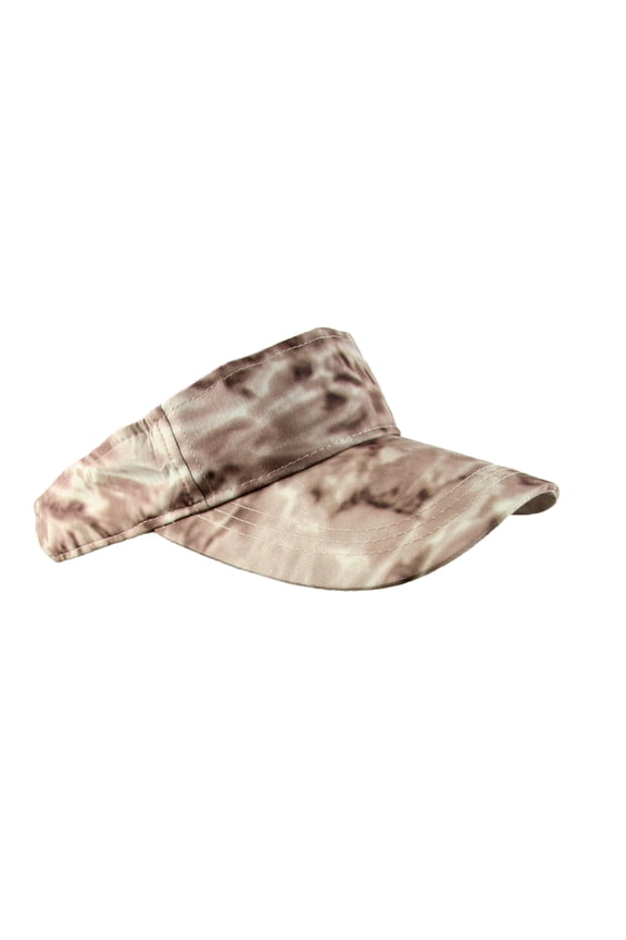 Camo UPF Sun Protection Sports Visor: Pacific Sand