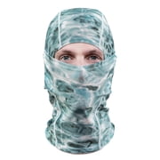 Aqua Design Cool Weather Mens Face Mask UPF50+ Sun Wind Helmet Liner Balaclava; Aqua Sky