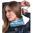 thumbnail image 1 of Aqua Design Face Mask Neck Gaiter Women: Adjustable Drawstring: Microfleece UPF 50+ UV Sun Protection All-Season Reusable Bandana Scarf Cover: Aqua Sky, 1 of 6