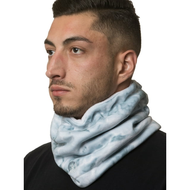 Aqua Design Neck Warmer Men Gaiter: Winter Cold Weather Camo Fleece Face Mask: Snow