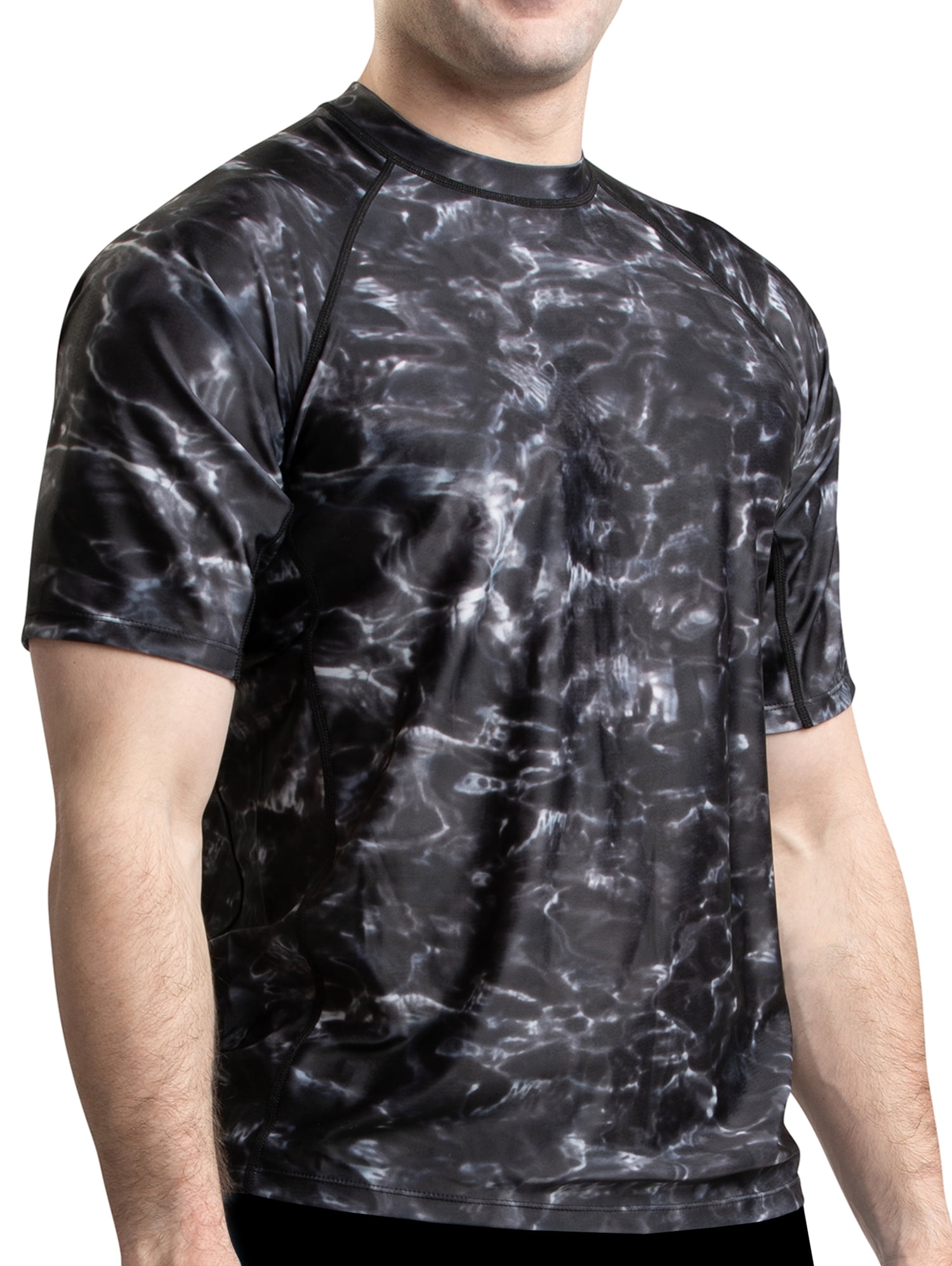 Aqua Design Rash Guard Men: UPF 50+ Short Sleeve Rashguard Swim Shirts ...