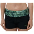 thumbnail image 1 of Aqua Design Swim Shorts for Women UPF 50+ UV Boy Short Swimshorts Swimwear: Green Bayou/Black size XL, 1 of 6