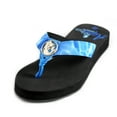 thumbnail image 1 of Aqua Design Women's Marina Flip Flop Sandal: Royal Ripple/Black size 8, 1 of 2