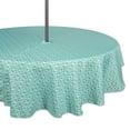 thumbnail image 1 of Aqua Diamond Outdoor Tablecloth With Zipper 60 Round, 1 of 3