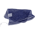 thumbnail image 1 of Aqua Drawstring Mesh Bag, 1 of 2