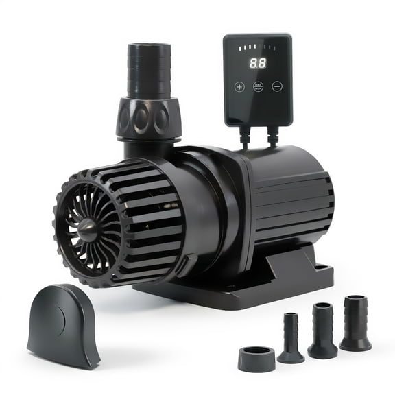 Aqua Dream 1060 GPH 24V DC Eco Amphibious Water Pump with Smart Digital Controller, Wave Maker, 11.5 ft Max Head