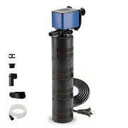 Aqua Dream 660 GPH 3-in-1 Aquarium Filter Pump, 35W Submersible Powerhead with Venturi Aeration