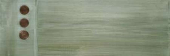Aqua Drops IV Canvas Art - Karen Lorena Parker (8 x 24)