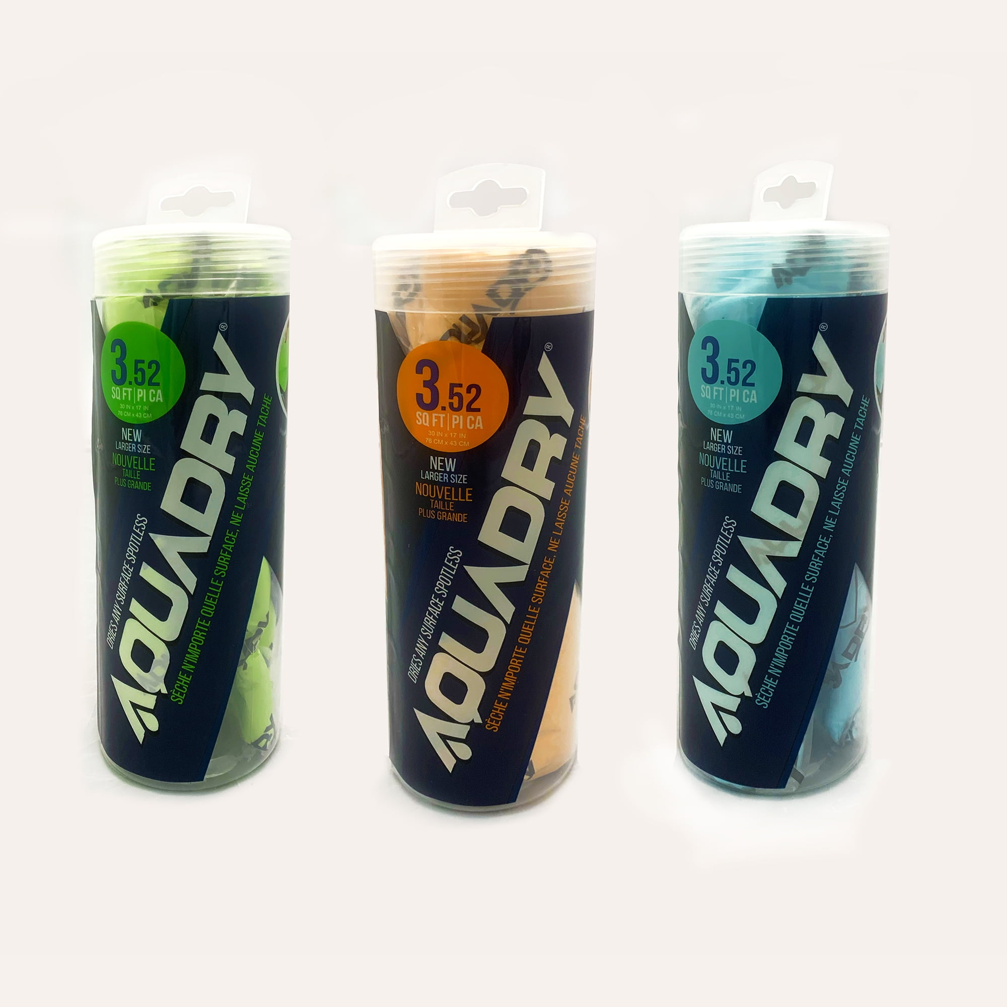 AquaDry Streak-Free Spot-Free PVA Drying Towel, 1 Pack, 3.52 sq ft