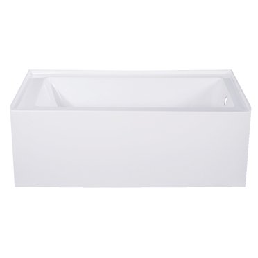 Aqua Eden VTAP543023R 54-Inch Acrylic Alcove Tub with Arm Rest and ...