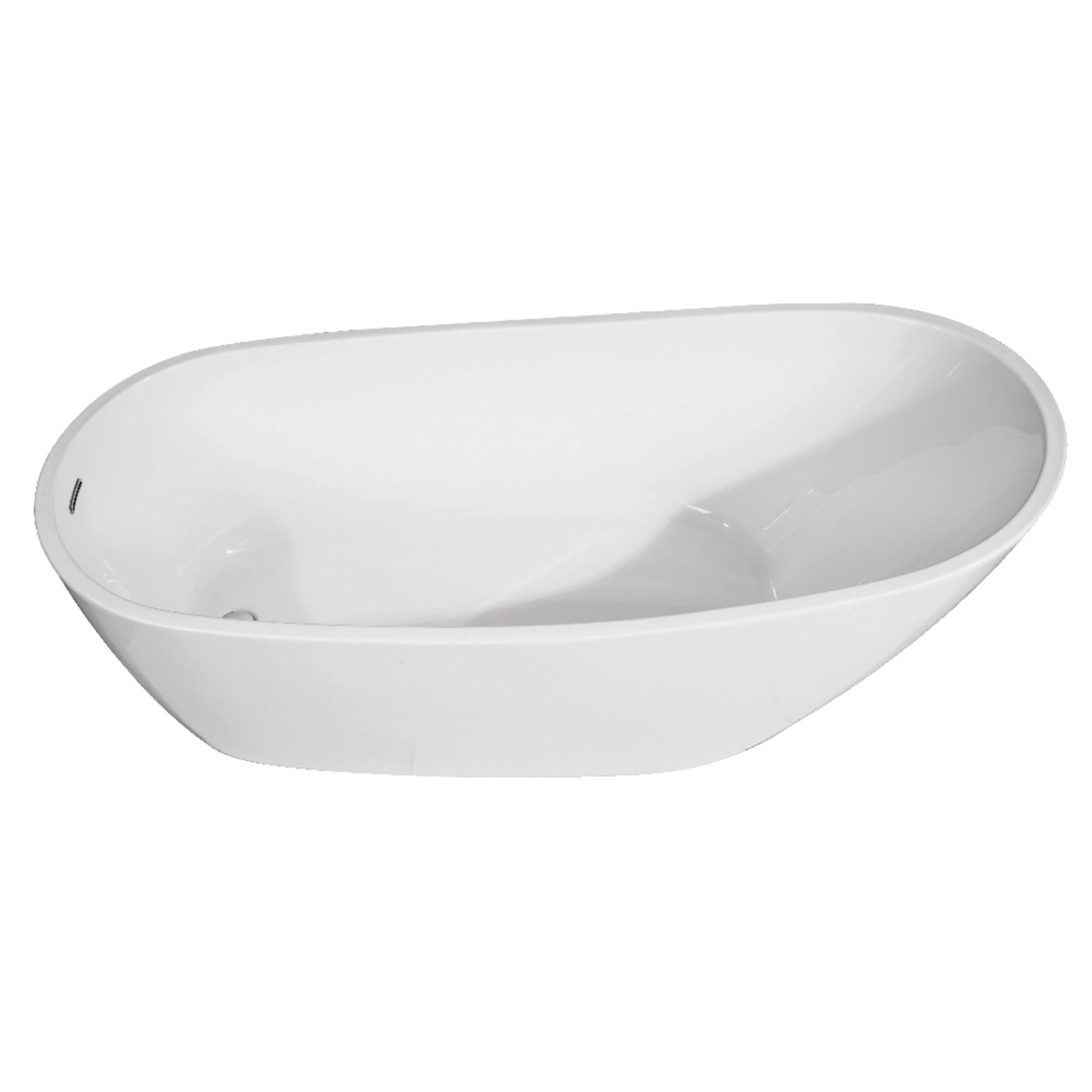Aqua Eden VTRS542827 54-Inch Acrylic Single Slipper Aqua Eden VTRS542827 54-Inch Acrylic Single Slipper