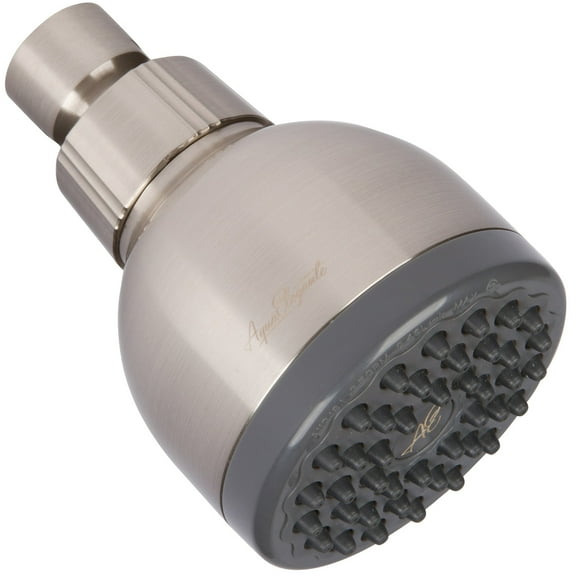 Aqua Elegante High Pressure Shower Head for Low Water Pressure Showers - 2.5 GPM - Brushed Nickel