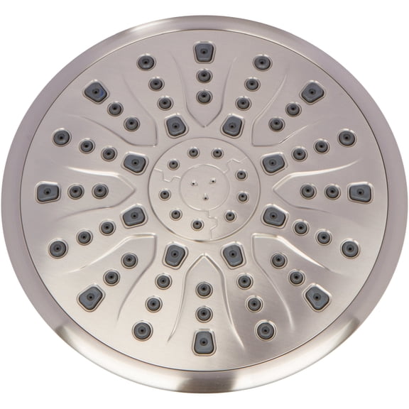 Aqua Elegante Luxury Rain Shower Head for Overhead Waterfall Showers - 2.5 GPM - Brushed Nickel