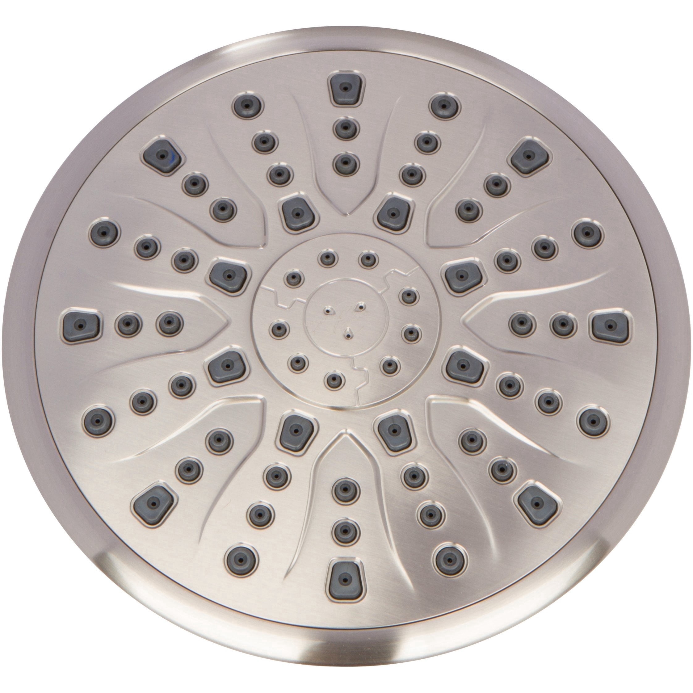 Aqua Elegante Luxury Rain Shower Head for Overhead Waterfall Showers - 2.5 GPM - Brushed Nickel