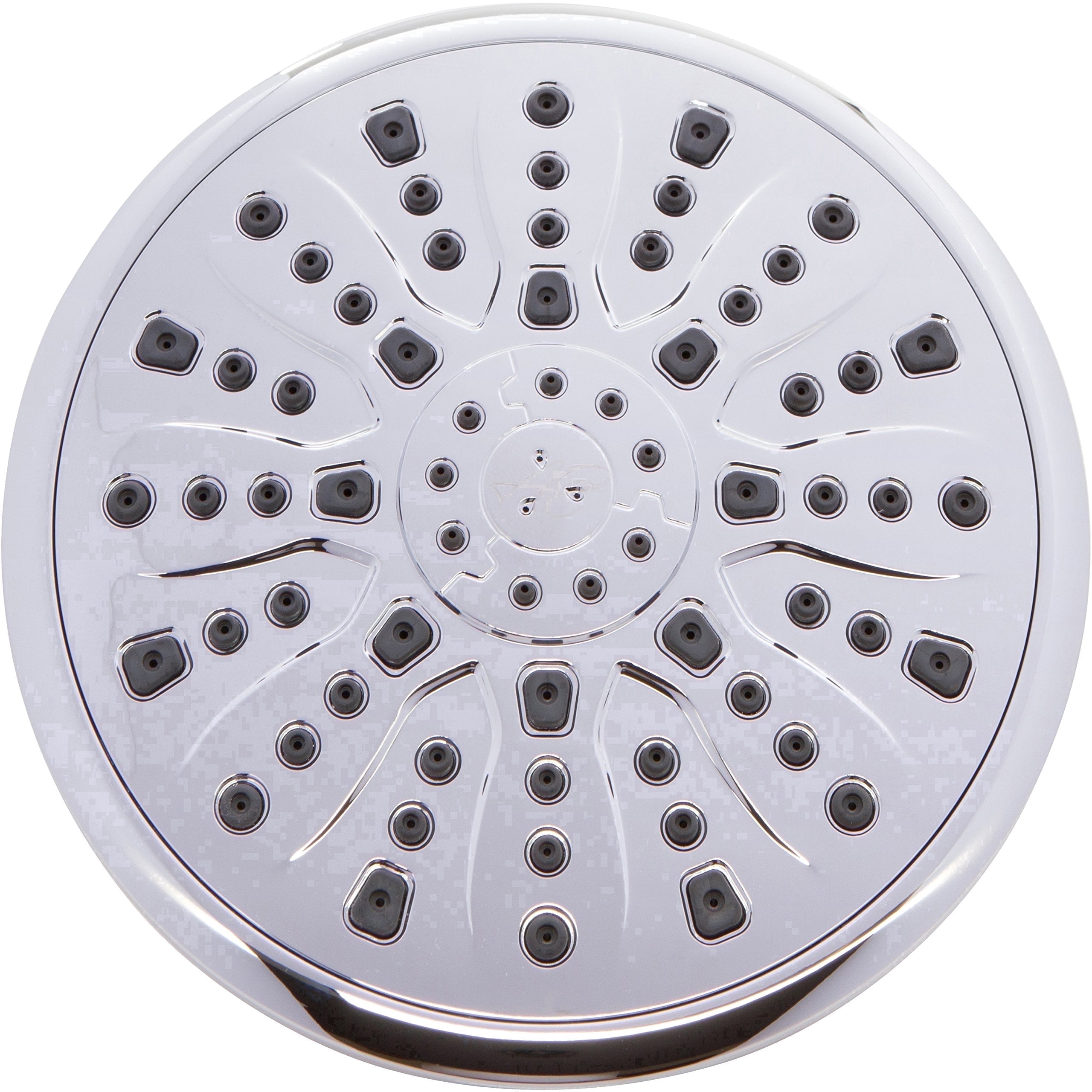 Aqua Elegante Luxury Rain Shower Head for Overhead Waterfall Showers - 2.5 GPM - Polished Chrome
