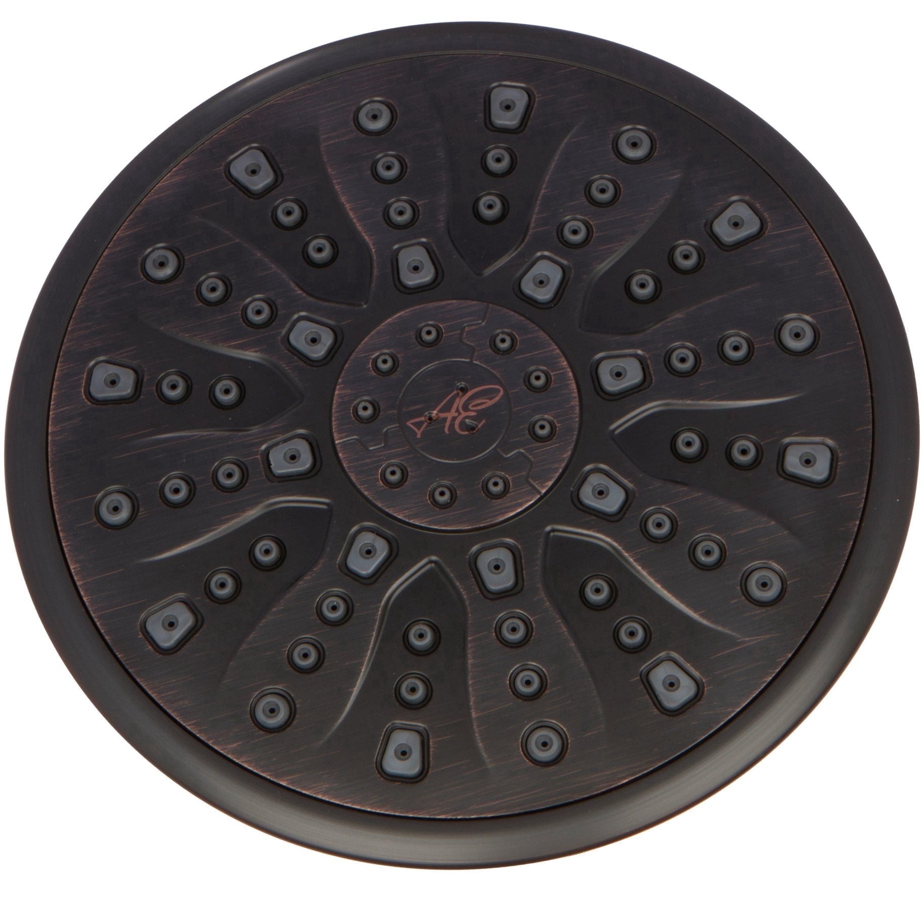 Aqua Elegante Luxury Rain Shower Head for Overhead Waterfall Showers - 2.5 GPM - Oil-Rubbed Bronze